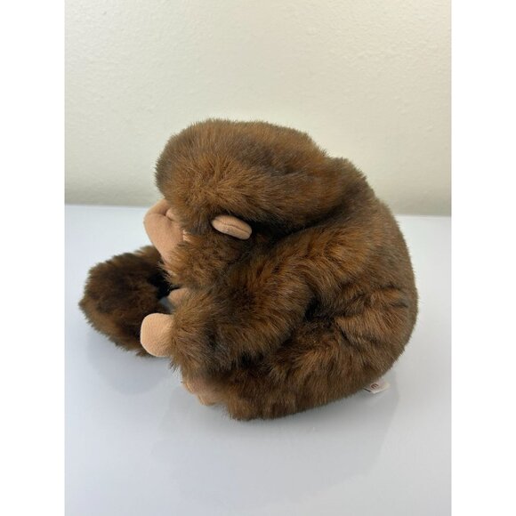 Folkmanis Folktails Monkey Hand Puppet Plush Long Tail Brown Toy - Picture 6 of 13